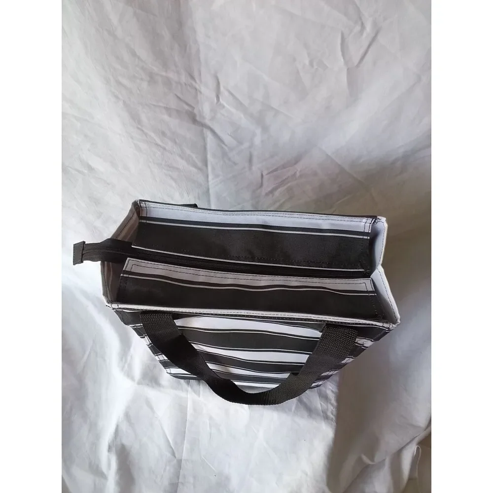 Thirty-One NWOT Tall Organizing Tote Ribbon Stripe New with out tags